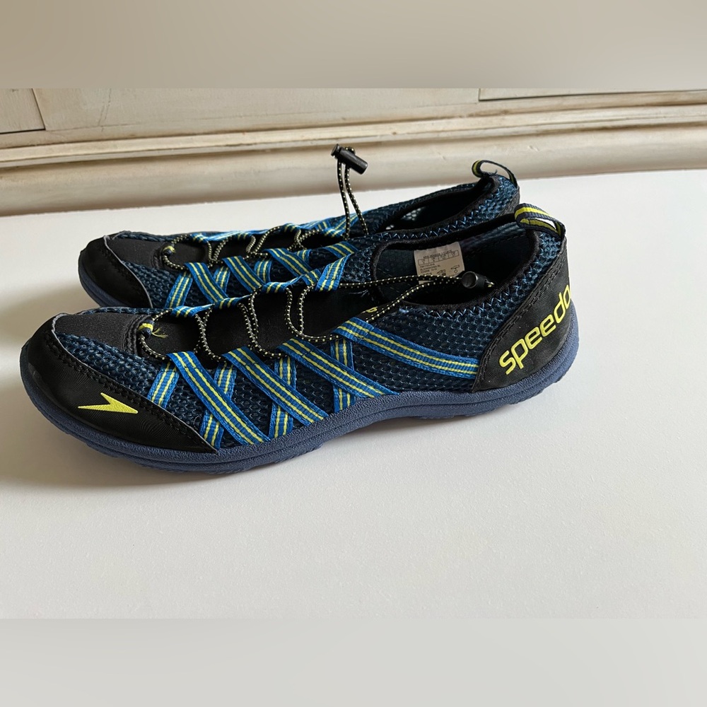 New Men’s SPEEDO Blue Seaside Lace 4.0 shoes sandals water sport beach size 9